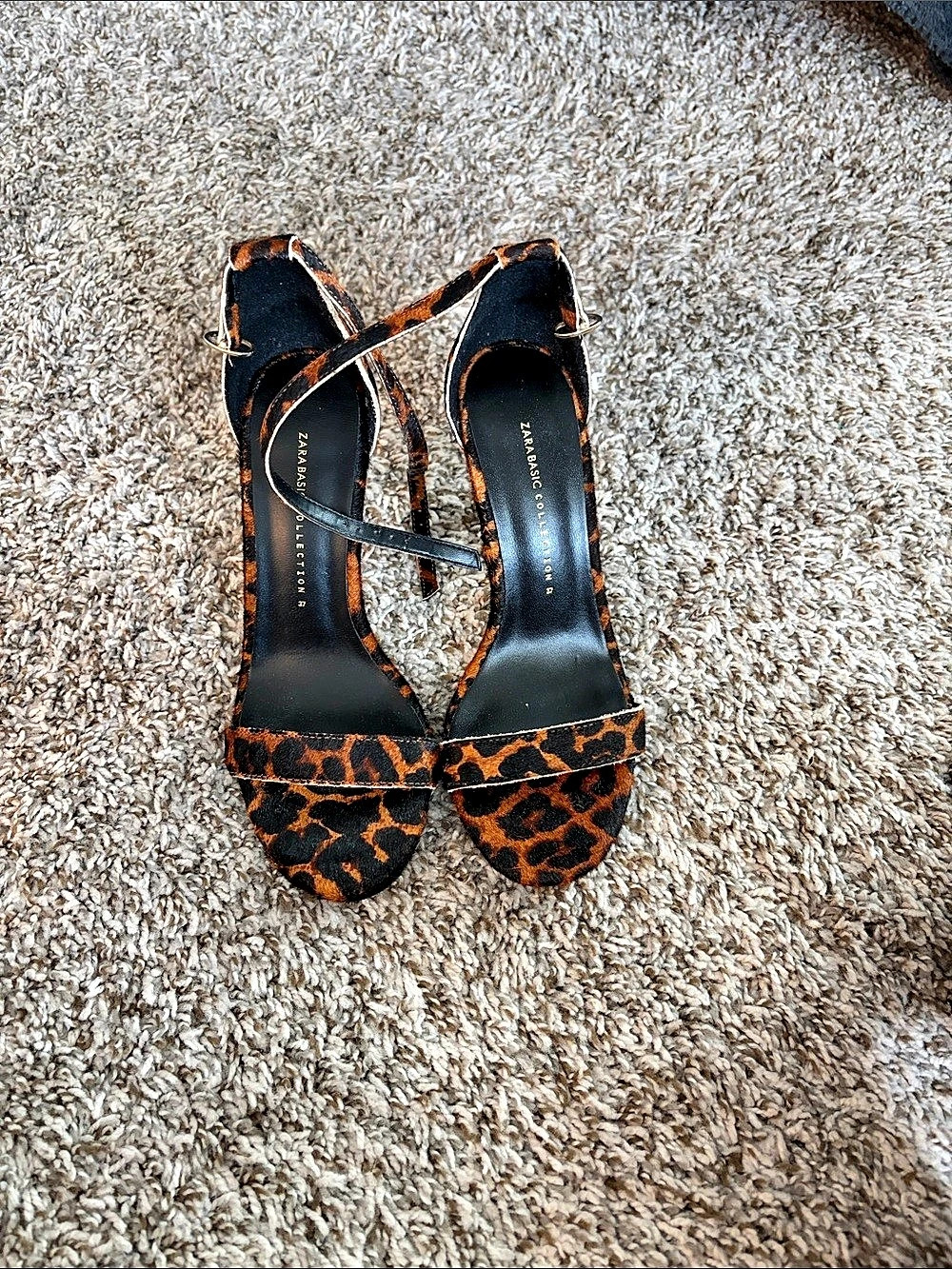 Zara Leopard Print Heels